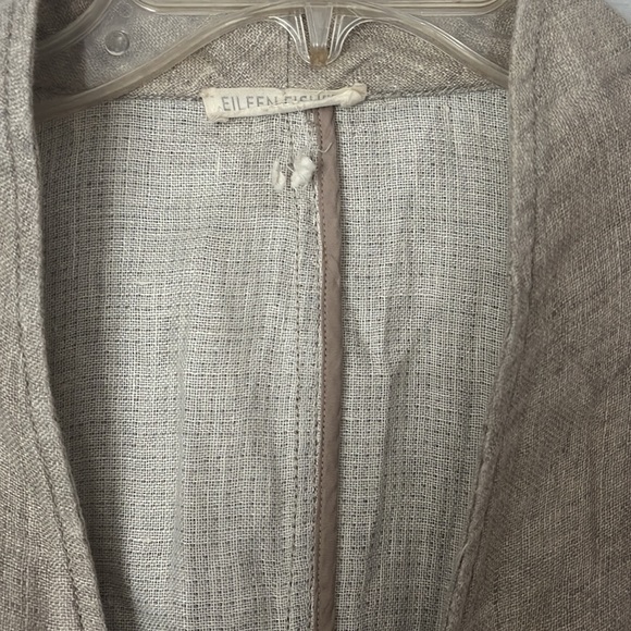 Eileen Fisher linen jacket - Picture 2 of 3